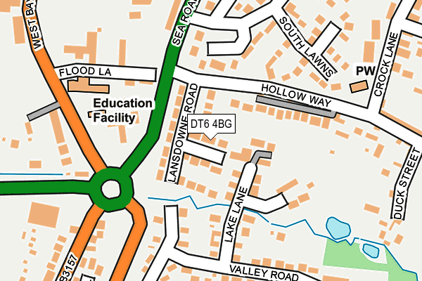 DT6 4BG map - OS OpenMap – Local (Ordnance Survey) DT6 4BG map - OS OpenMap – Local (Ordnance Survey)