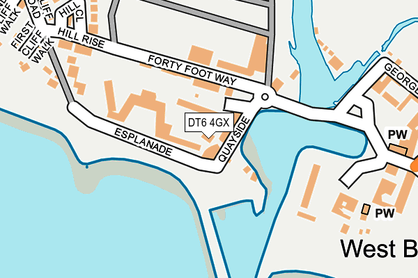 DT6 4GX map - OS OpenMap – Local (Ordnance Survey) DT6 4GX map - OS OpenMap – Local (Ordnance Survey)