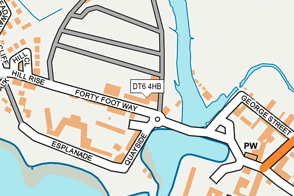 DT6 4HB map - OS OpenMap – Local (Ordnance Survey) DT6 4HB map - OS OpenMap – Local (Ordnance Survey)