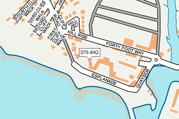 DT6 4HQ map - OS OpenMap – Local (Ordnance Survey) DT6 4HQ map - OS OpenMap – Local (Ordnance Survey)