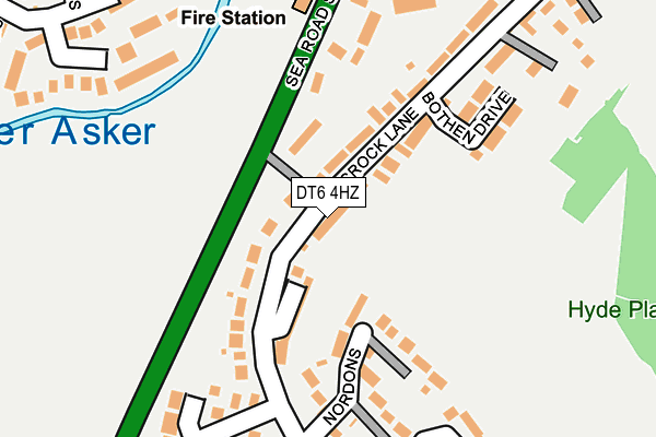 DT6 4HZ map - OS OpenMap – Local (Ordnance Survey) DT6 4HZ map - OS OpenMap – Local (Ordnance Survey)