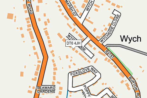 DT6 4JH map - OS OpenMap – Local (Ordnance Survey) DT6 4JH map - OS OpenMap – Local (Ordnance Survey)