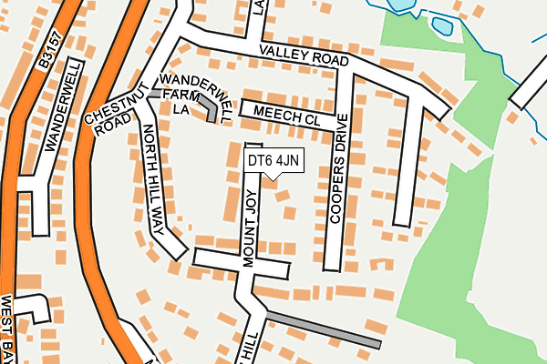 DT6 4JN map - OS OpenMap – Local (Ordnance Survey) DT6 4JN map - OS OpenMap – Local (Ordnance Survey)