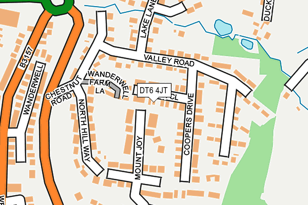 DT6 4JT map - OS OpenMap – Local (Ordnance Survey) DT6 4JT map - OS OpenMap – Local (Ordnance Survey)