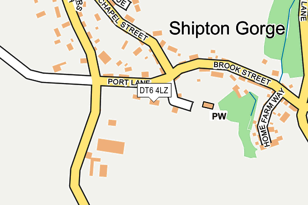DT6 4LZ map - OS OpenMap – Local (Ordnance Survey) DT6 4LZ map - OS OpenMap – Local (Ordnance Survey)