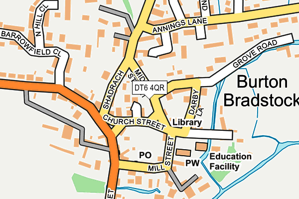 DT6 4QR map - OS OpenMap – Local (Ordnance Survey) DT6 4QR map - OS OpenMap – Local (Ordnance Survey)