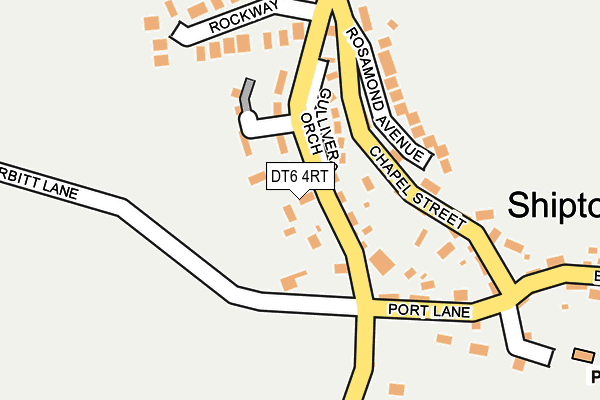 DT6 4RT map - OS OpenMap – Local (Ordnance Survey) DT6 4RT map - OS OpenMap – Local (Ordnance Survey)