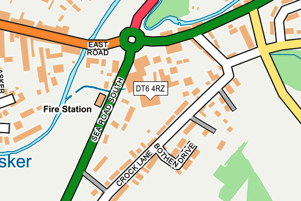 DT6 4RZ map - OS OpenMap – Local (Ordnance Survey) DT6 4RZ map - OS OpenMap – Local (Ordnance Survey)