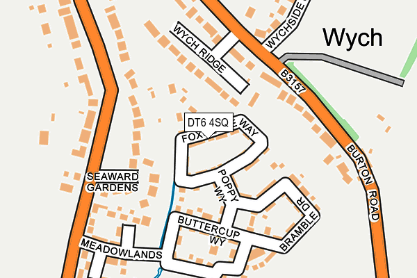 DT6 4SQ map - OS OpenMap – Local (Ordnance Survey) DT6 4SQ map - OS OpenMap – Local (Ordnance Survey)