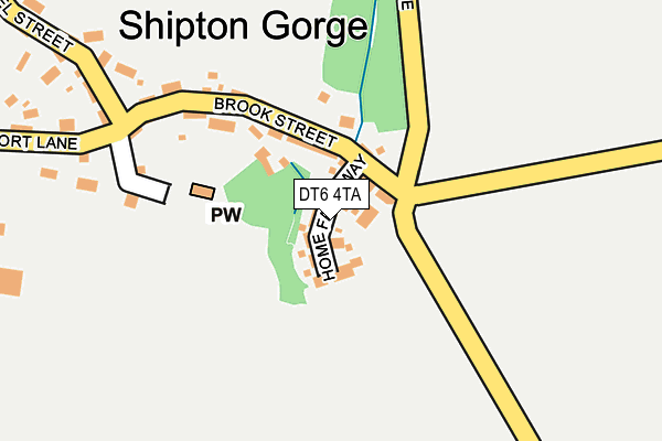 DT6 4TA map - OS OpenMap – Local (Ordnance Survey) DT6 4TA map - OS OpenMap – Local (Ordnance Survey)