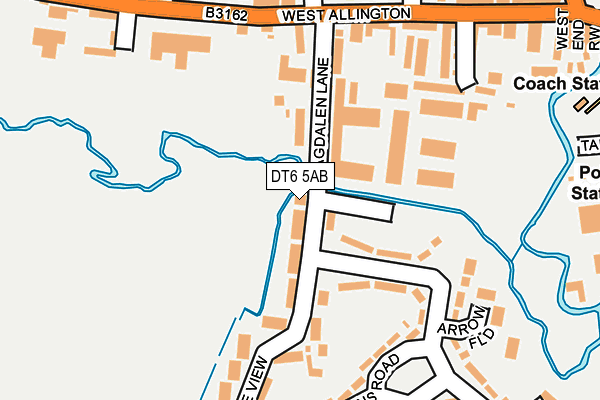 DT6 5AB map - OS OpenMap – Local (Ordnance Survey) DT6 5AB map - OS OpenMap – Local (Ordnance Survey)