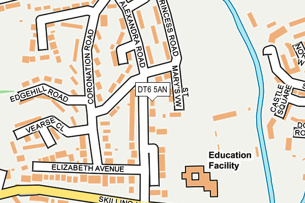 DT6 5AN map - OS OpenMap – Local (Ordnance Survey) DT6 5AN map - OS OpenMap – Local (Ordnance Survey)