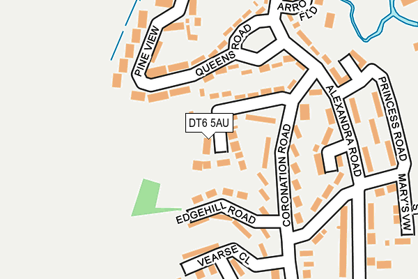 DT6 5AU map - OS OpenMap – Local (Ordnance Survey) DT6 5AU map - OS OpenMap – Local (Ordnance Survey)