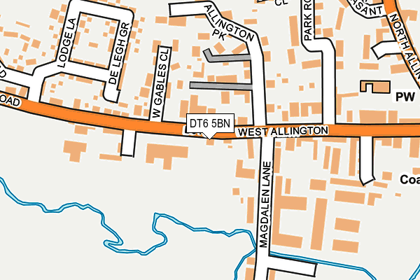 DT6 5BN map - OS OpenMap – Local (Ordnance Survey) DT6 5BN map - OS OpenMap – Local (Ordnance Survey)