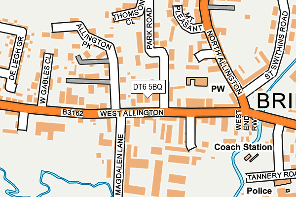 DT6 5BQ map - OS OpenMap – Local (Ordnance Survey) DT6 5BQ map - OS OpenMap – Local (Ordnance Survey)