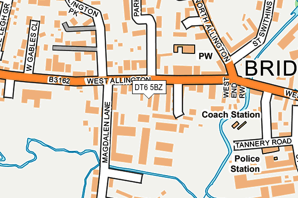DT6 5BZ map - OS OpenMap – Local (Ordnance Survey) DT6 5BZ map - OS OpenMap – Local (Ordnance Survey)