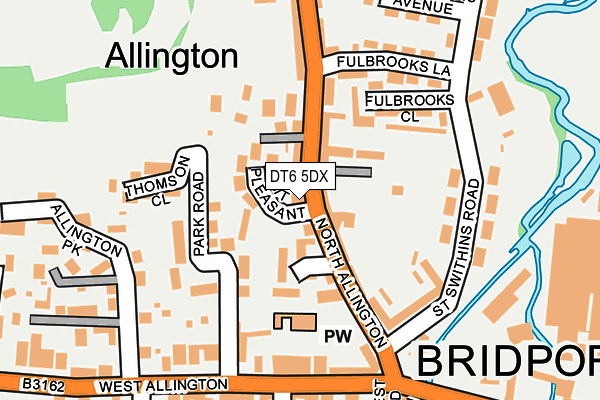 DT6 5DX map - OS OpenMap – Local (Ordnance Survey) DT6 5DX map - OS OpenMap – Local (Ordnance Survey)