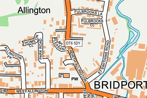 DT6 5DY map - OS OpenMap – Local (Ordnance Survey) DT6 5DY map - OS OpenMap – Local (Ordnance Survey)