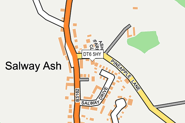 DT6 5HY map - OS OpenMap – Local (Ordnance Survey) DT6 5HY map - OS OpenMap – Local (Ordnance Survey)