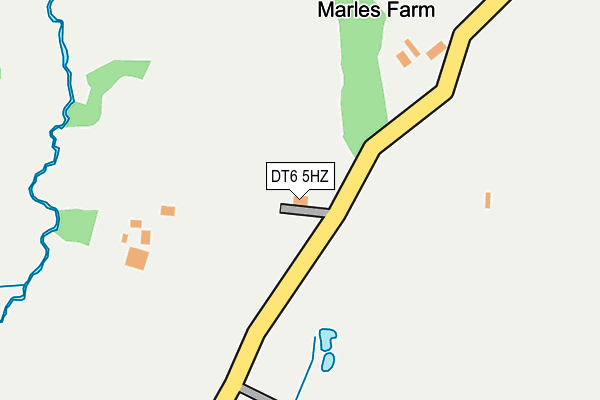 DT6 5HZ map - OS OpenMap – Local (Ordnance Survey) DT6 5HZ map - OS OpenMap – Local (Ordnance Survey)