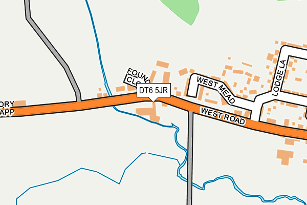 DT6 5JR map - OS OpenMap – Local (Ordnance Survey) DT6 5JR map - OS OpenMap – Local (Ordnance Survey)