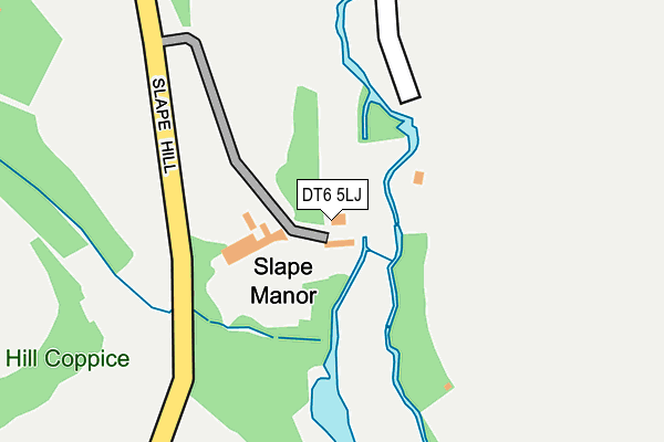 DT6 5LJ map - OS OpenMap – Local (Ordnance Survey) DT6 5LJ map - OS OpenMap – Local (Ordnance Survey)