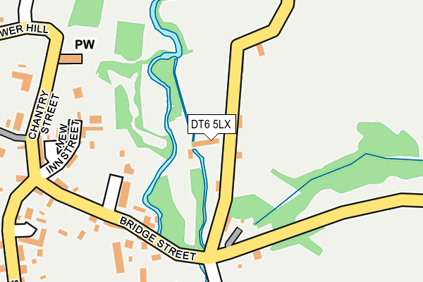 DT6 5LX map - OS OpenMap – Local (Ordnance Survey) DT6 5LX map - OS OpenMap – Local (Ordnance Survey)