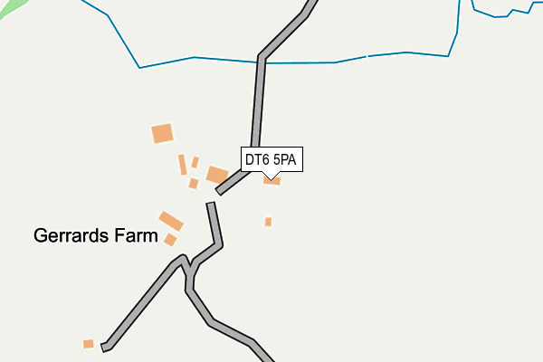 DT6 5PA map - OS OpenMap – Local (Ordnance Survey) DT6 5PA map - OS OpenMap – Local (Ordnance Survey)