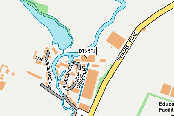 DT6 5PJ map - OS OpenMap – Local (Ordnance Survey) DT6 5PJ map - OS OpenMap – Local (Ordnance Survey)