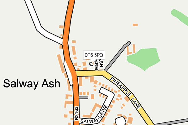DT6 5PQ map - OS OpenMap – Local (Ordnance Survey) DT6 5PQ map - OS OpenMap – Local (Ordnance Survey)