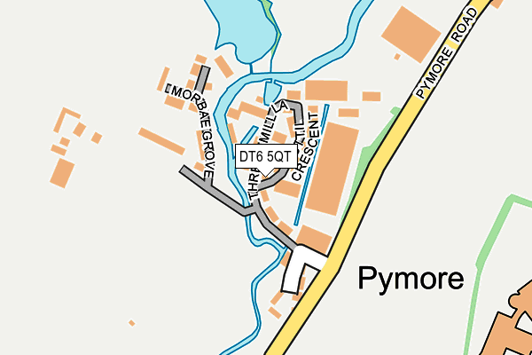 DT6 5QT map - OS OpenMap – Local (Ordnance Survey) DT6 5QT map - OS OpenMap – Local (Ordnance Survey)