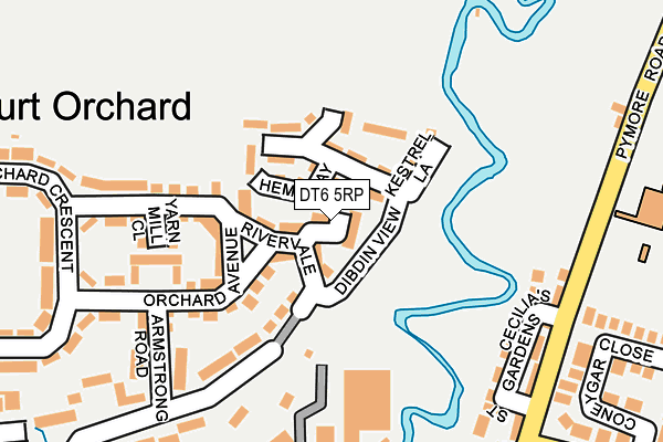 DT6 5RP map - OS OpenMap – Local (Ordnance Survey) DT6 5RP map - OS OpenMap – Local (Ordnance Survey)