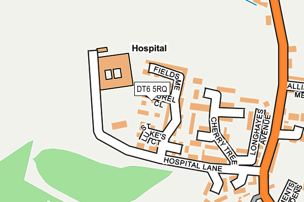 DT6 5RQ map - OS OpenMap – Local (Ordnance Survey) DT6 5RQ map - OS OpenMap – Local (Ordnance Survey)