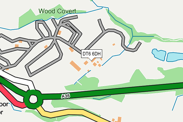 DT6 6DH map - OS OpenMap – Local (Ordnance Survey) DT6 6DH map - OS OpenMap – Local (Ordnance Survey)