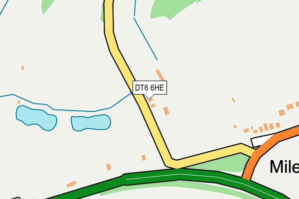 DT6 6HE map - OS OpenMap – Local (Ordnance Survey) DT6 6HE map - OS OpenMap – Local (Ordnance Survey)