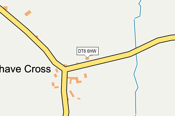 DT6 6HW map - OS OpenMap – Local (Ordnance Survey) DT6 6HW map - OS OpenMap – Local (Ordnance Survey)