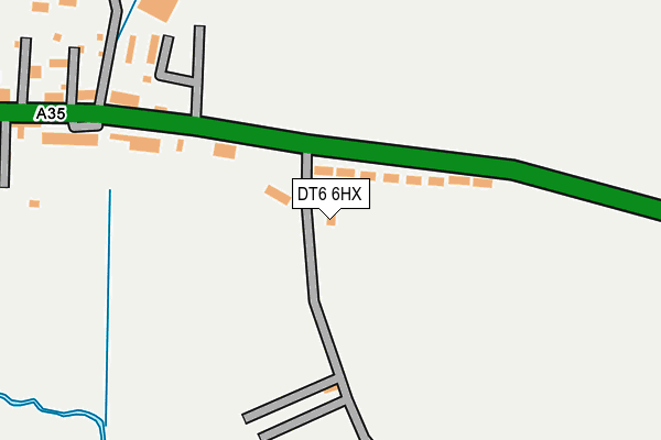 DT6 6HX map - OS OpenMap – Local (Ordnance Survey)
