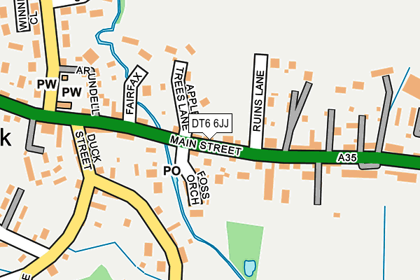 DT6 6JJ map - OS OpenMap – Local (Ordnance Survey) DT6 6JJ map - OS OpenMap – Local (Ordnance Survey)