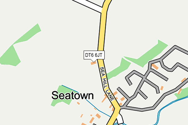 DT6 6JT map - OS OpenMap – Local (Ordnance Survey) DT6 6JT map - OS OpenMap – Local (Ordnance Survey)