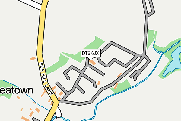 DT6 6JX map - OS OpenMap – Local (Ordnance Survey) DT6 6JX map - OS OpenMap – Local (Ordnance Survey)