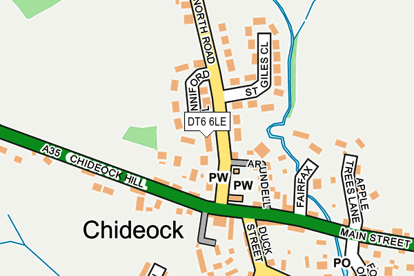 DT6 6LE map - OS OpenMap – Local (Ordnance Survey) DT6 6LE map - OS OpenMap – Local (Ordnance Survey)