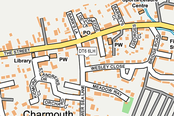 DT6 6LH map - OS OpenMap – Local (Ordnance Survey) DT6 6LH map - OS OpenMap – Local (Ordnance Survey)