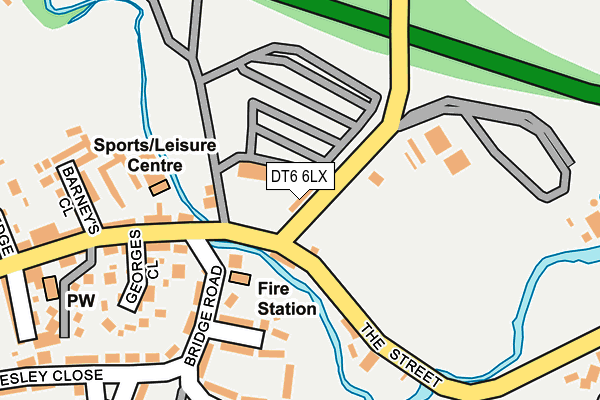 DT6 6LX map - OS OpenMap – Local (Ordnance Survey) DT6 6LX map - OS OpenMap – Local (Ordnance Survey)