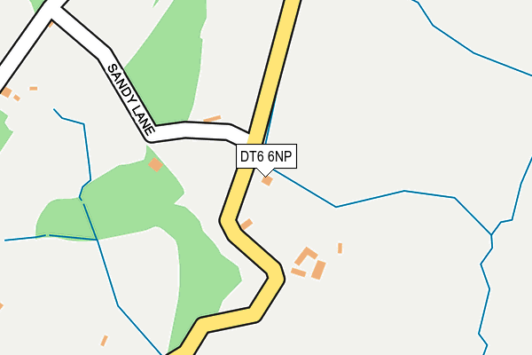 DT6 6NP map - OS OpenMap – Local (Ordnance Survey) DT6 6NP map - OS OpenMap – Local (Ordnance Survey)