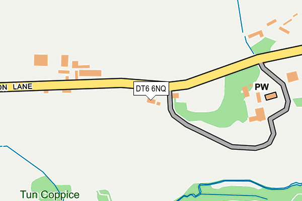 DT6 6NQ map - OS OpenMap – Local (Ordnance Survey)