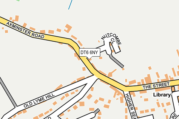 DT6 6NY map - OS OpenMap – Local (Ordnance Survey) DT6 6NY map - OS OpenMap – Local (Ordnance Survey)