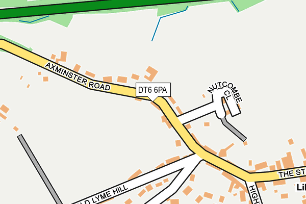 DT6 6PA map - OS OpenMap – Local (Ordnance Survey) DT6 6PA map - OS OpenMap – Local (Ordnance Survey)
