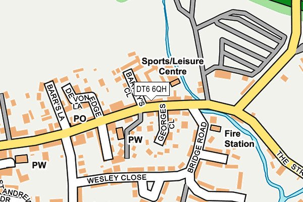 DT6 6QH map - OS OpenMap – Local (Ordnance Survey) DT6 6QH map - OS OpenMap – Local (Ordnance Survey)