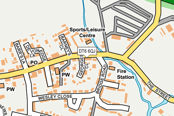DT6 6QJ map - OS OpenMap – Local (Ordnance Survey) DT6 6QJ map - OS OpenMap – Local (Ordnance Survey)