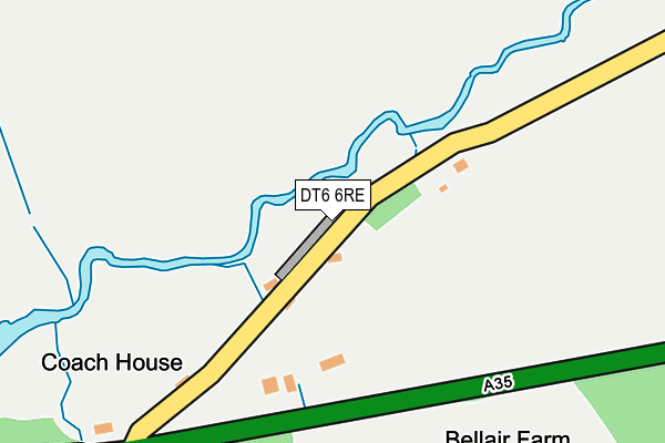 DT6 6RE map - OS OpenMap – Local (Ordnance Survey) DT6 6RE map - OS OpenMap – Local (Ordnance Survey)